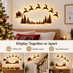 JollyRide™ Wall Décor 🎅🦌 — Bring Santa’s Sleigh to Life