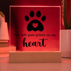 Keepsake Acrylic Bundle - You Left Pawprints In My Heart